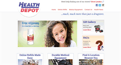 Desktop Screenshot of myhealthdepot.com